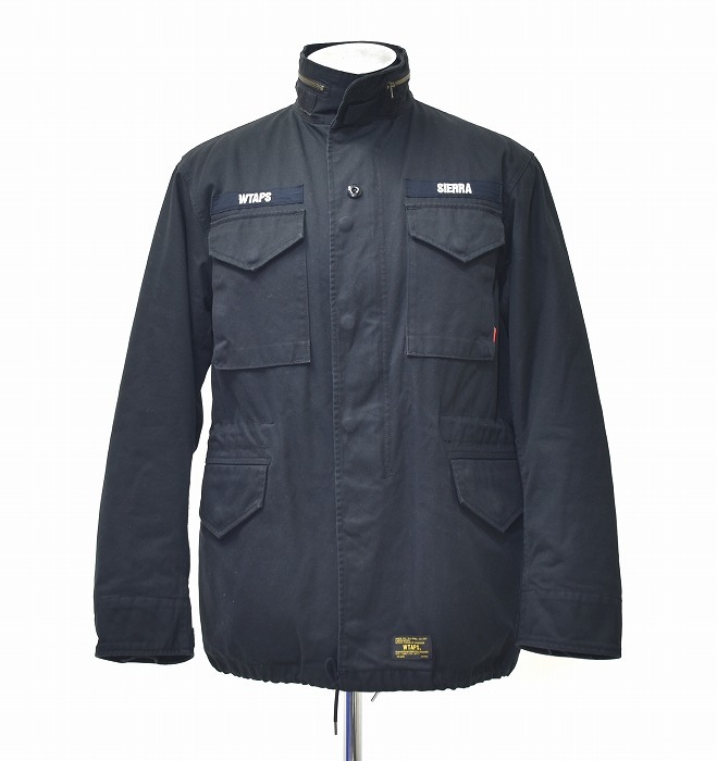 WTAPS（ダブルタップス）M-65 JACKET COTTON TWILL 172GWDT-JKM02 ミリタリージャケット ARMY アーミー ワーク ロゴ ツイル ブルゾン WORK