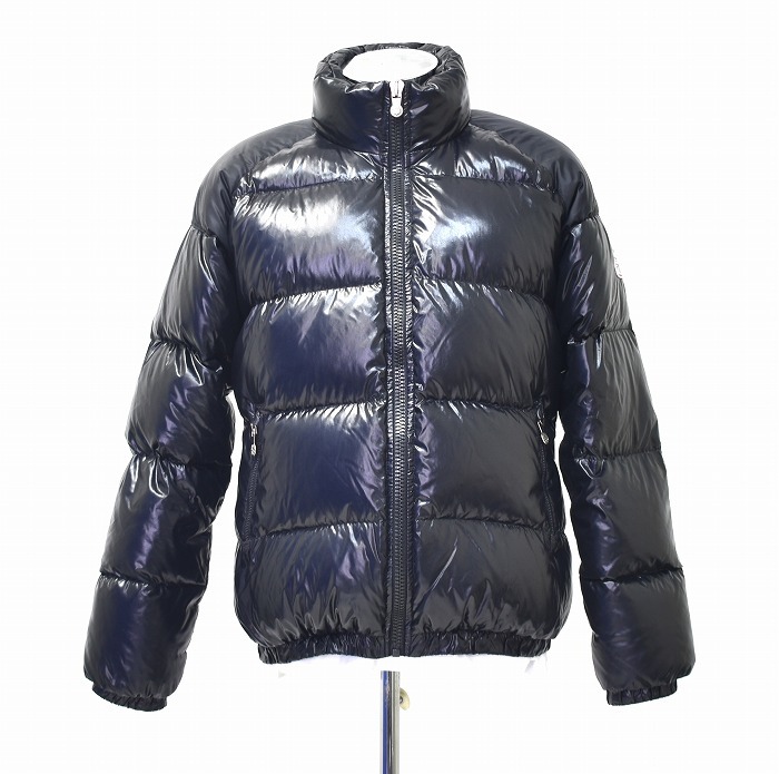 PYRENEX (ピレネックス) MYTHIC SHINY MEN DOWN JACKET ミシック シャイニー ダウンジャケット ブルゾン パーカ フード HOODIE BLACK S 黒_画像1