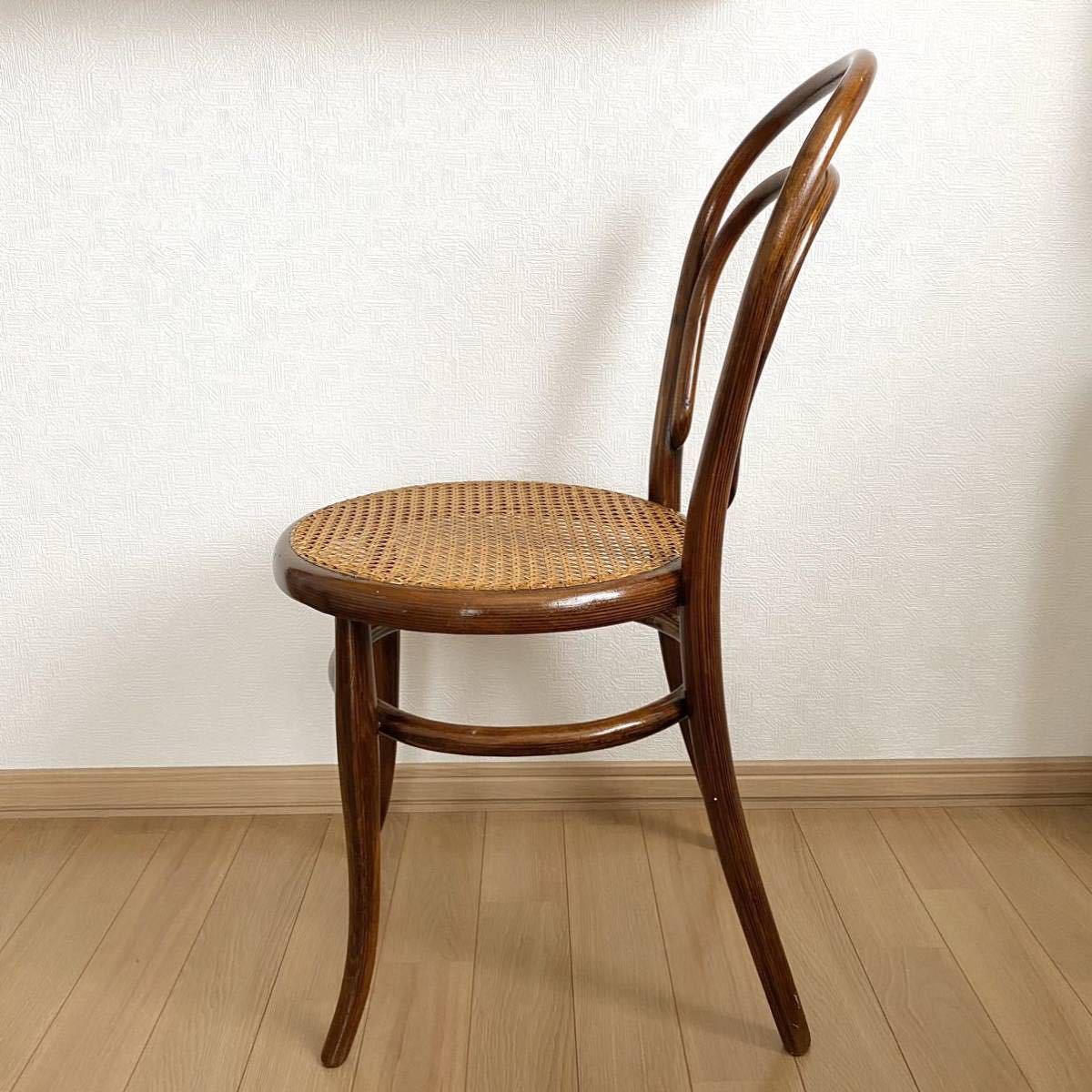 1900年代 THONET N.14 チェア 曲げ木 藤 トーネット 214 _画像4