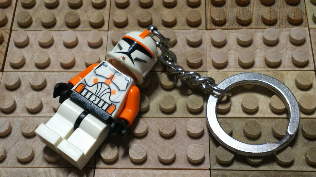 レゴ LEGO ☆ スターウォーズ Star Wars ☆ ミニフィグ キーホルダー ☆ コマンダー・コーディ Clone Commander Cody ☆ 2008年製品・新品_画像3