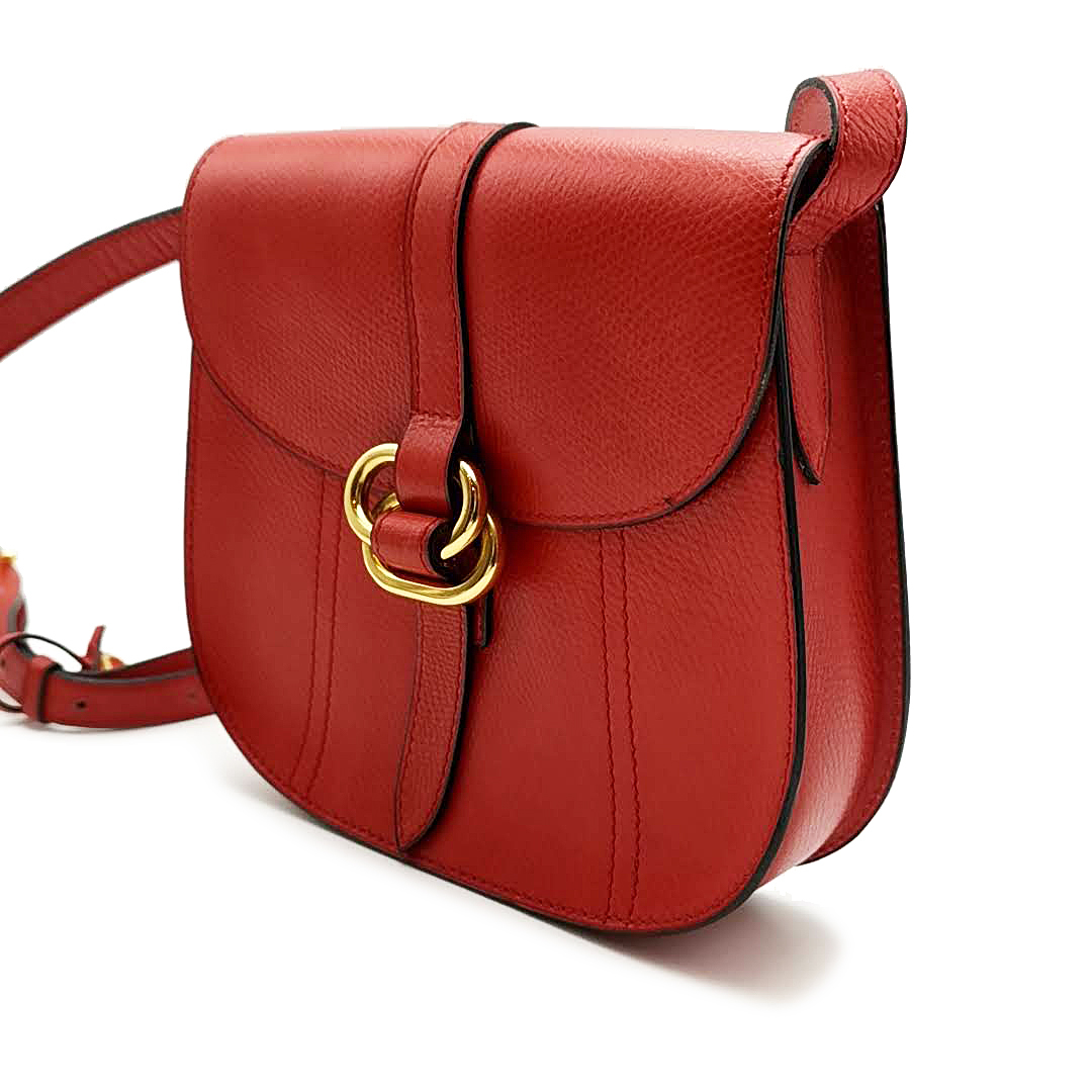 送料無料 美品 デルヴォー Delvaux ショルダーバッグ ポシェット 鞄