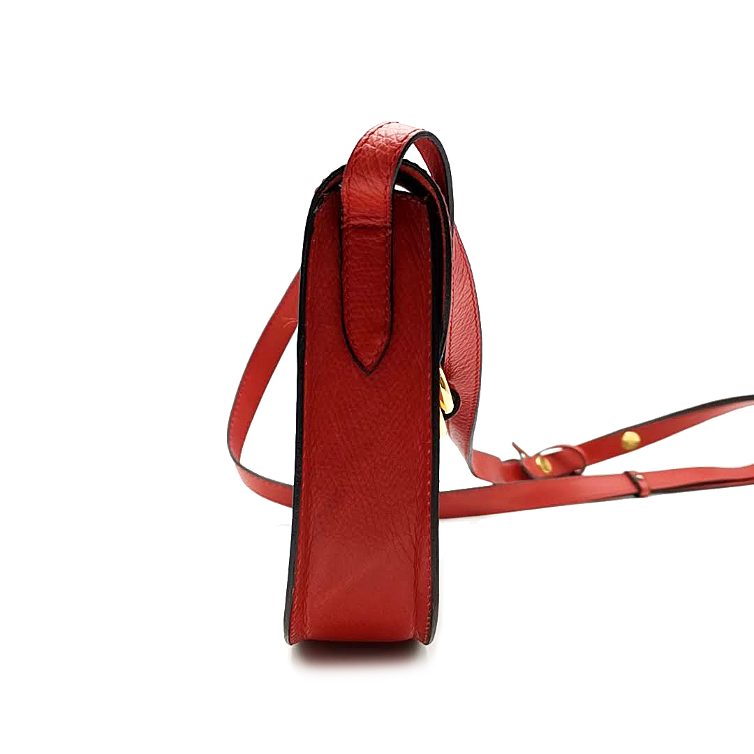 送料無料 美品 デルヴォー Delvaux ショルダーバッグ ポシェット 鞄