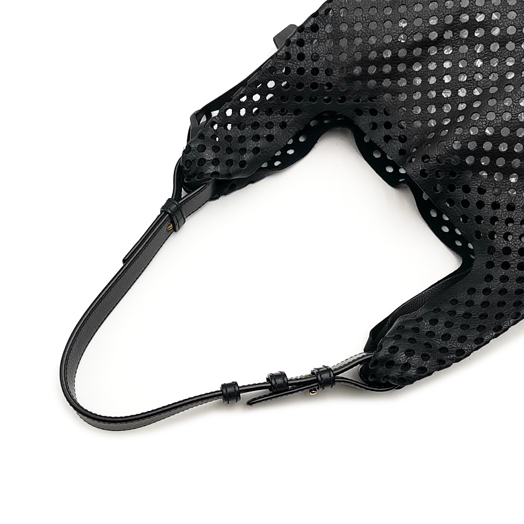 新作 超美品 ジルサンダー トートバッグ パンチングレザー 03-23031003