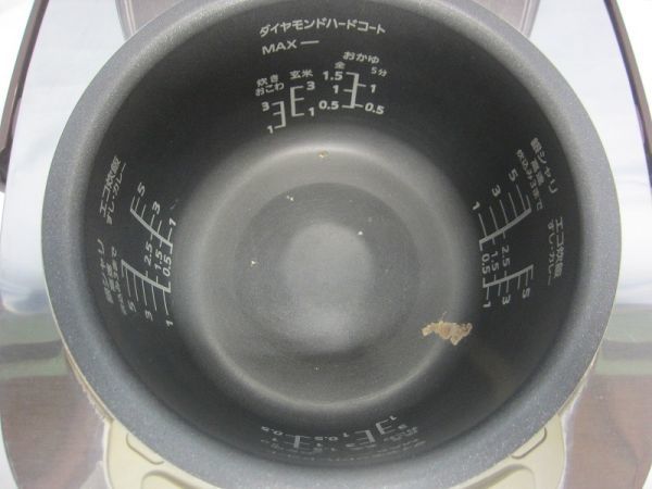 ◆◇【2783】Panasonic/パナソニック 可変圧力IH炊飯器/炊飯ジャー 5合炊き SR-PA10E4◇◆_画像4