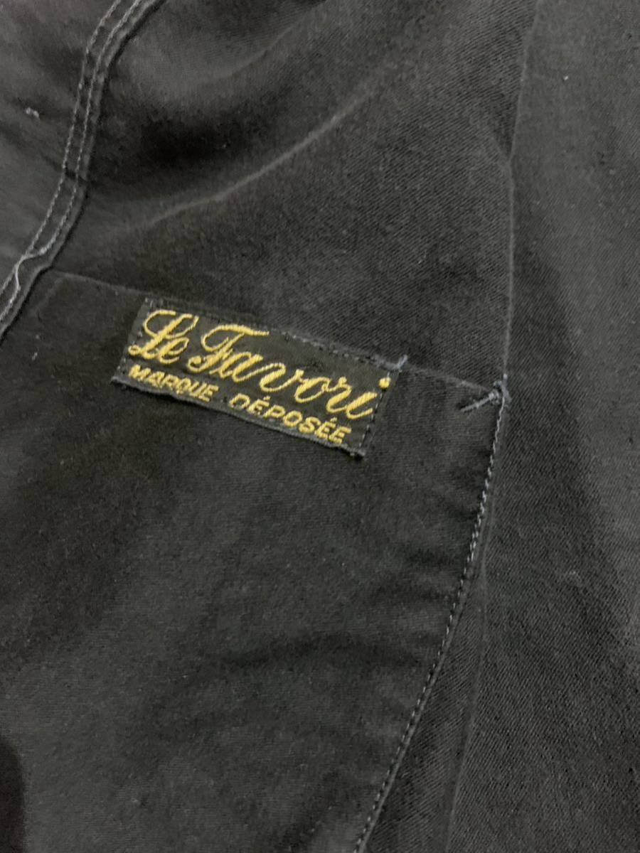 美品 40s French vintage black moleskin work jacket フランス