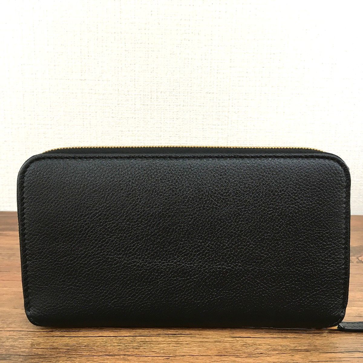 ☆送料無料☆ 未使用品 BALENCIAGA ジップウォレット 601390 ブラック