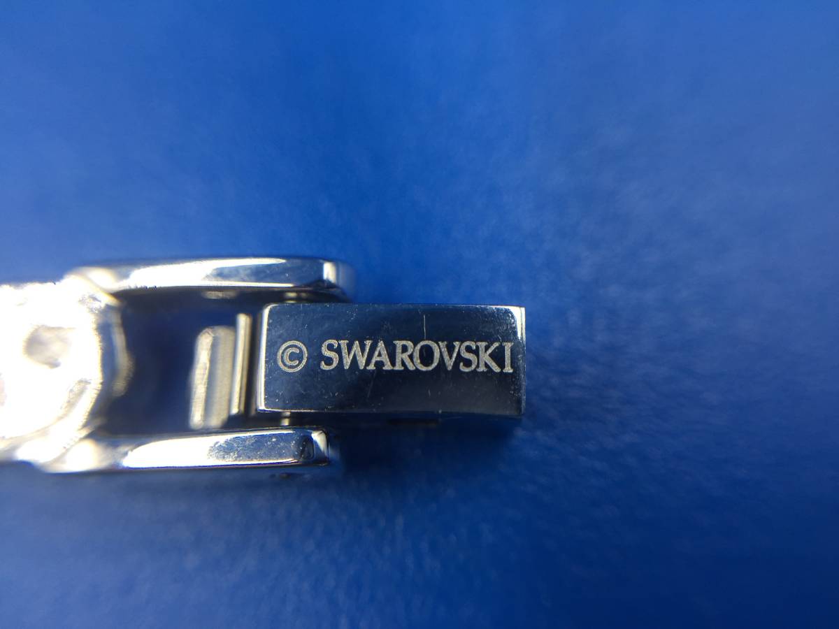 [used коробка есть хранение товар ]SWAROVSKI Swarovski * браслет * масса 11.6g * размер примерно 170mm× ширина 5mm