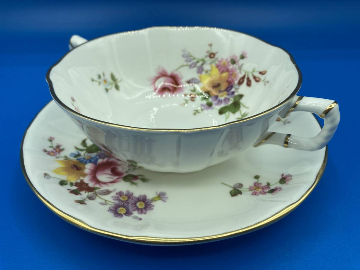 【保管品 箱なし】Royal Crown Derby ロイヤルクラウンダービー ★スープカップ(6) ★Derby Poies ★サイズ 142mm×高さ52mm/162mm_画像1