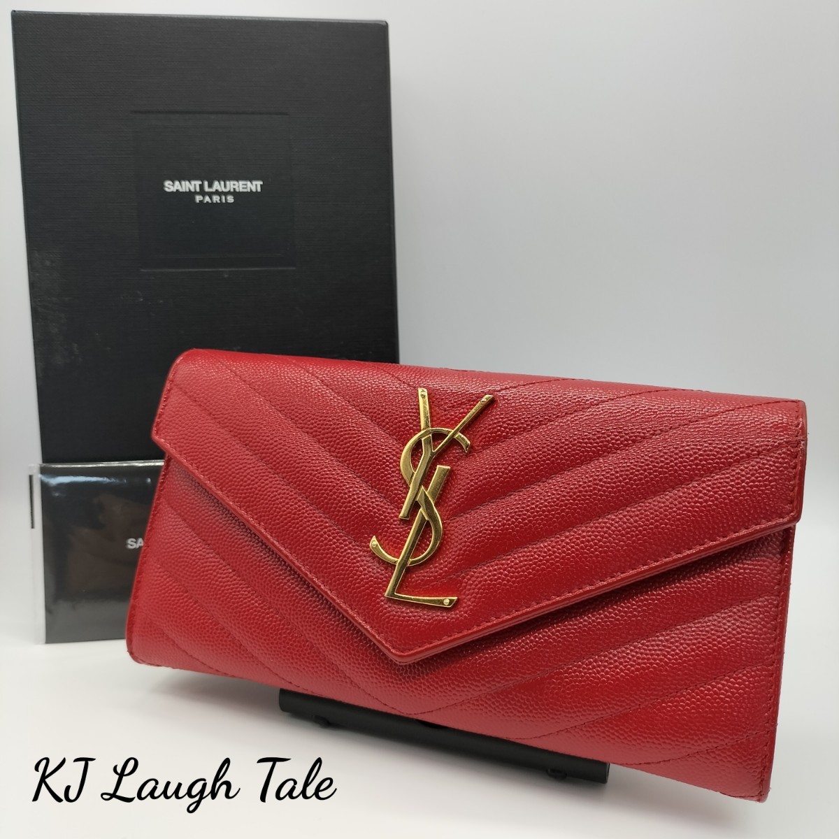 在庫通販 美品 イヴ・サンローラン YSL 長財布 tUBgu-m25024168517