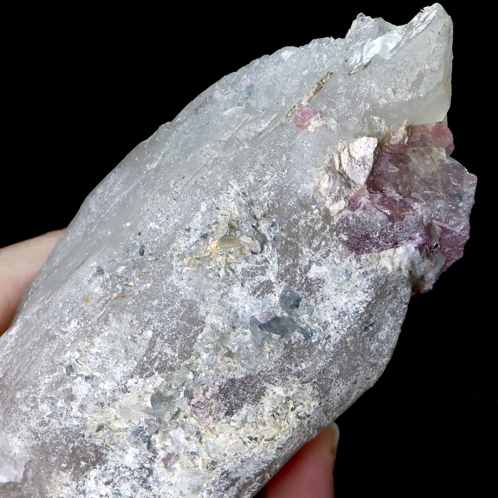 ピンク トルマリン レピドライト 水晶 電気石 雲母 280,6g T427