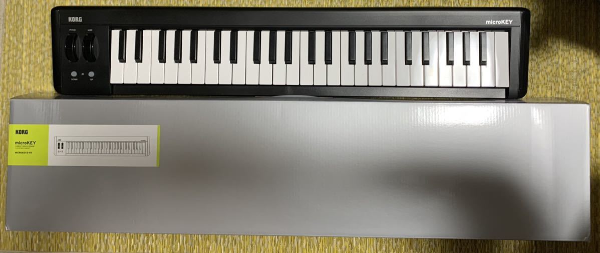 ［美品］KORG 定番 USB MIDIキーボード microKEY2-49 音楽制作 DTM