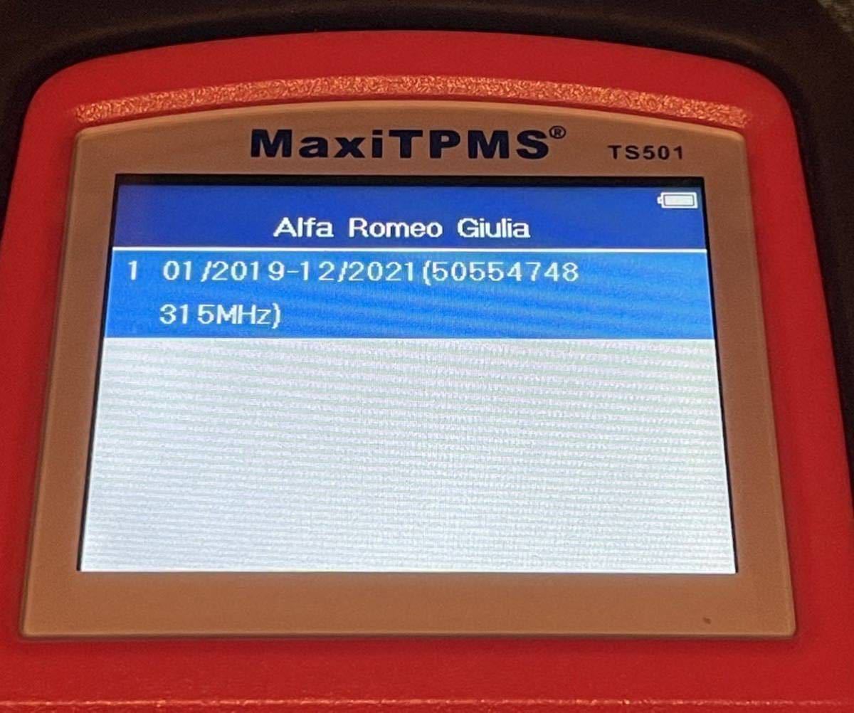 アルファロメオ ジュリア/ステルヴィオ 汎用TPMSの画像4
