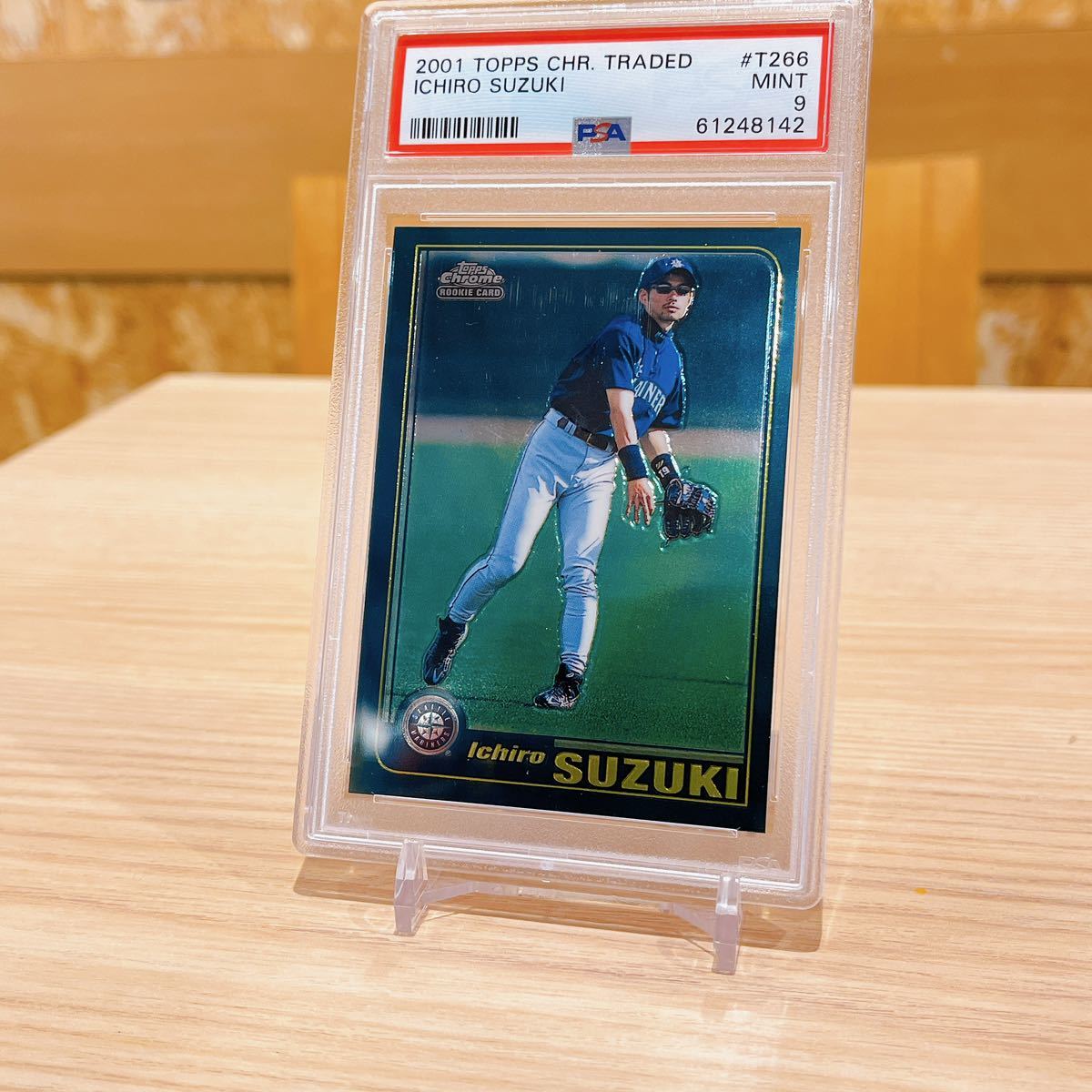 ☆イチロー ☆ルーキー カード2001 Topps Chrome Traded-