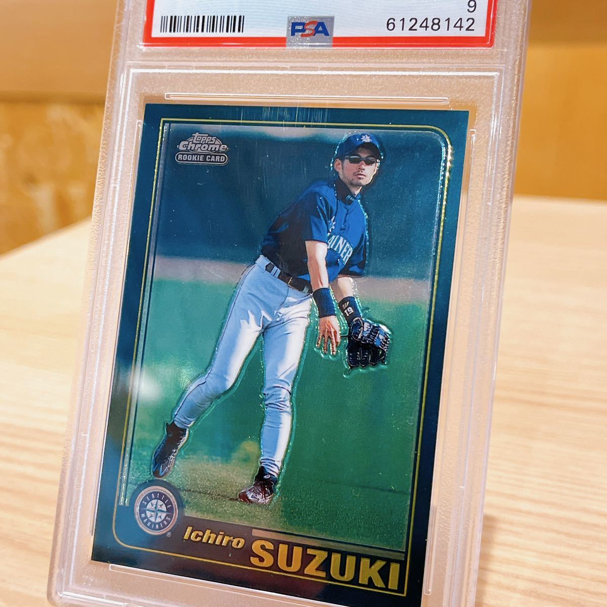 けてますの ☆イチロー ☆ルーキー カード2001 Topps Chrome Traded