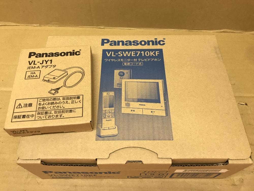 売れ筋商品 Panasonic 外でもドアホン VL-SWE710KF インターホン