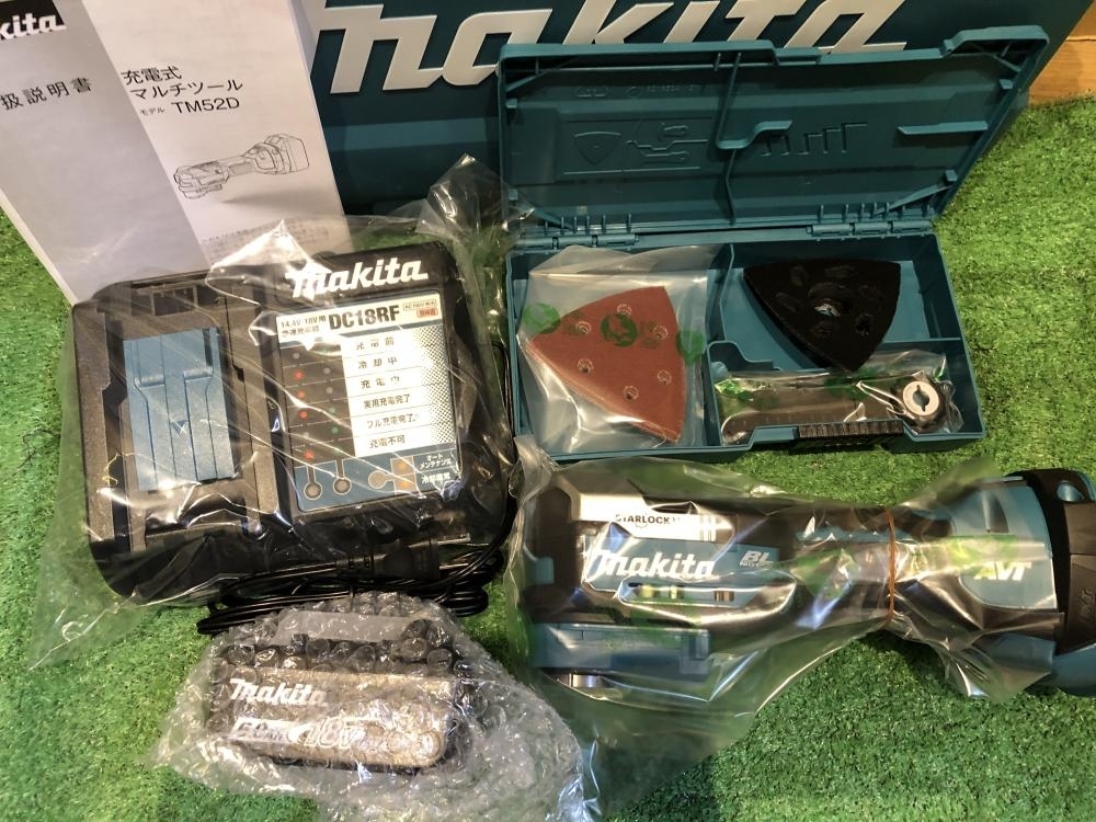 001♪未使用品♪マキタ makita 充電式マルチツール TM52DRG | inmano