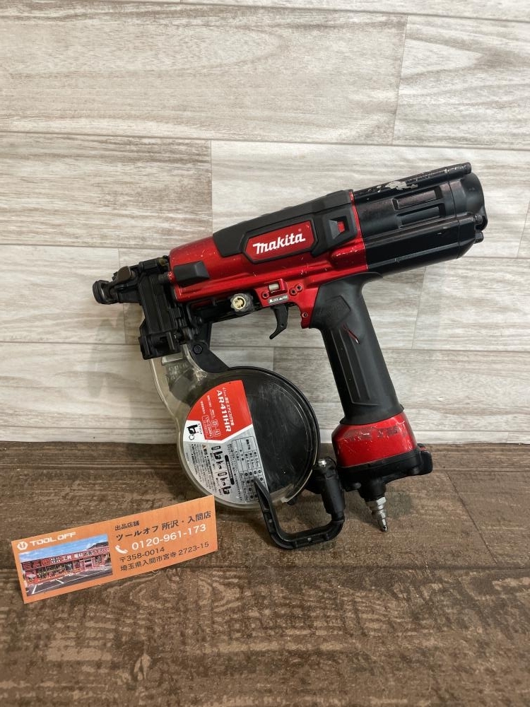 009▽おすすめ商品▽マキタ makita 高圧エアビス打機 動作OK AR411HR