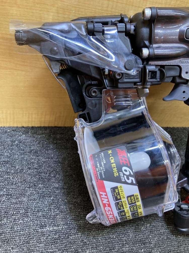 013♪未使用品♪マックス MAX 65mm高圧釘打ち機 スーパーネイラ HN