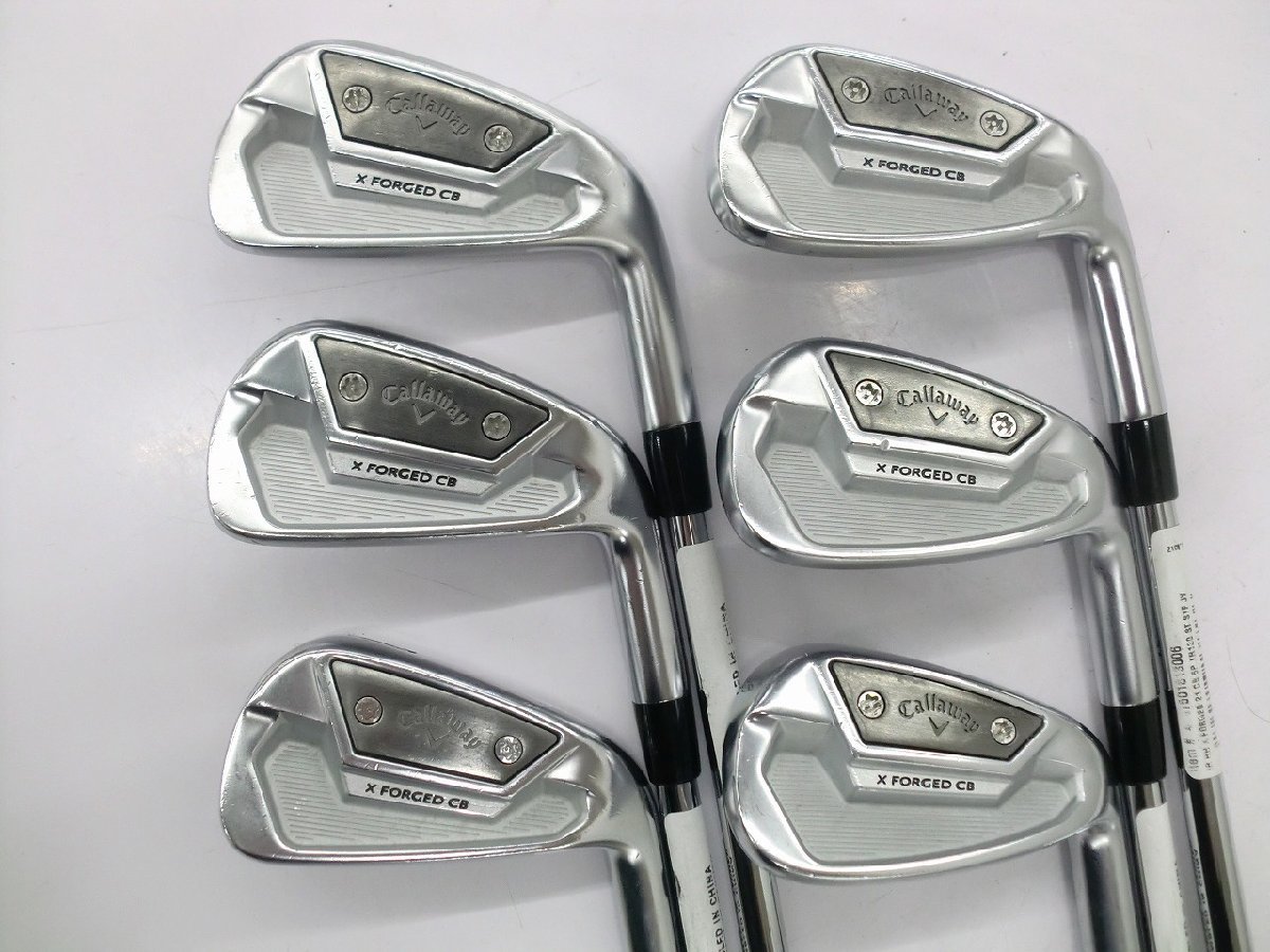 キャロウェイ X FORGED CB 5-Pw 6本 NS PRO MODUS 120 S スポーツ別