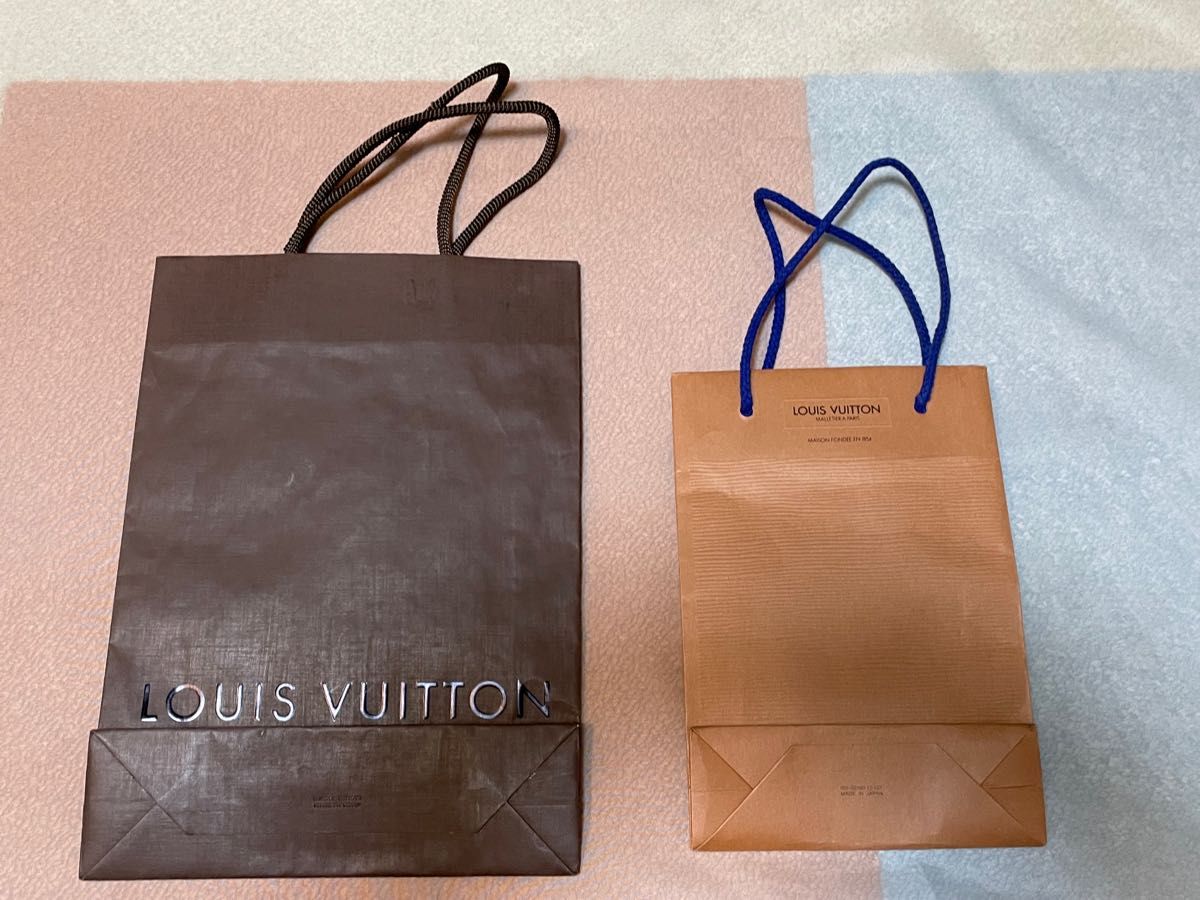 【LOUIS VUITTON】ルイヴィトン ショップバッグ 紙袋＆布袋 ５点セット