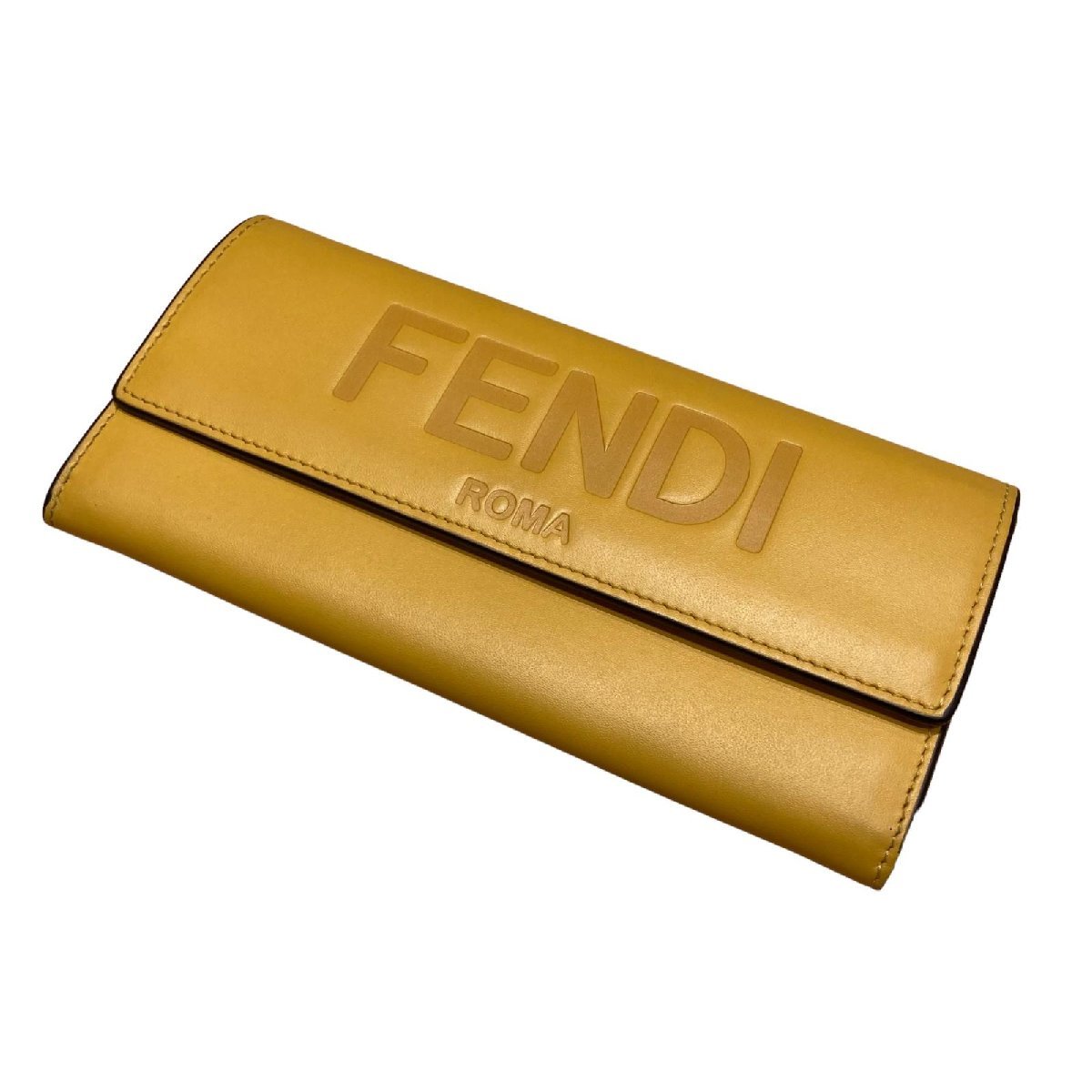 こちらのお FENDI フェンディ カーフレザー コンチネンタル ウォレット