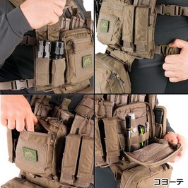 HELIKON-TEX チェストリグ TRAINING MINI RIG コーデュラナイロン KK-TMR-CD [ ブラック ]_画像6