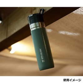 STANLEY vacuum bottle flask go- series GO BOTTLE made of stainless steel [ green / 0.47L ]