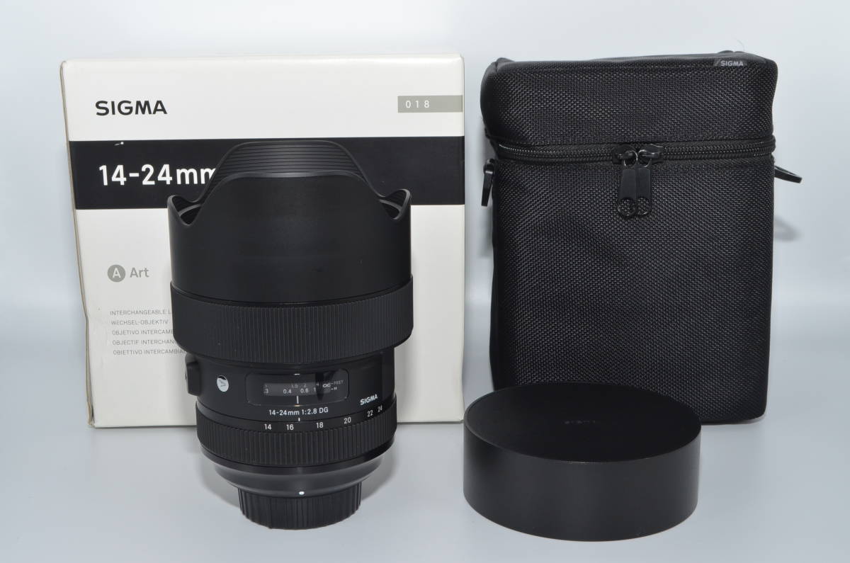 最前線の DG F2.8 14-24mm 230258☆極上☆SIGMA HSM フルサイズ対応 F