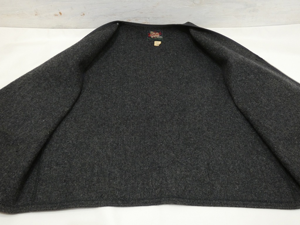  редкость 30s 40s Vintage Woolrich Woolrich 4 карман Zip выше sinchi задний шерсть Work лучший 42 охота спорт 