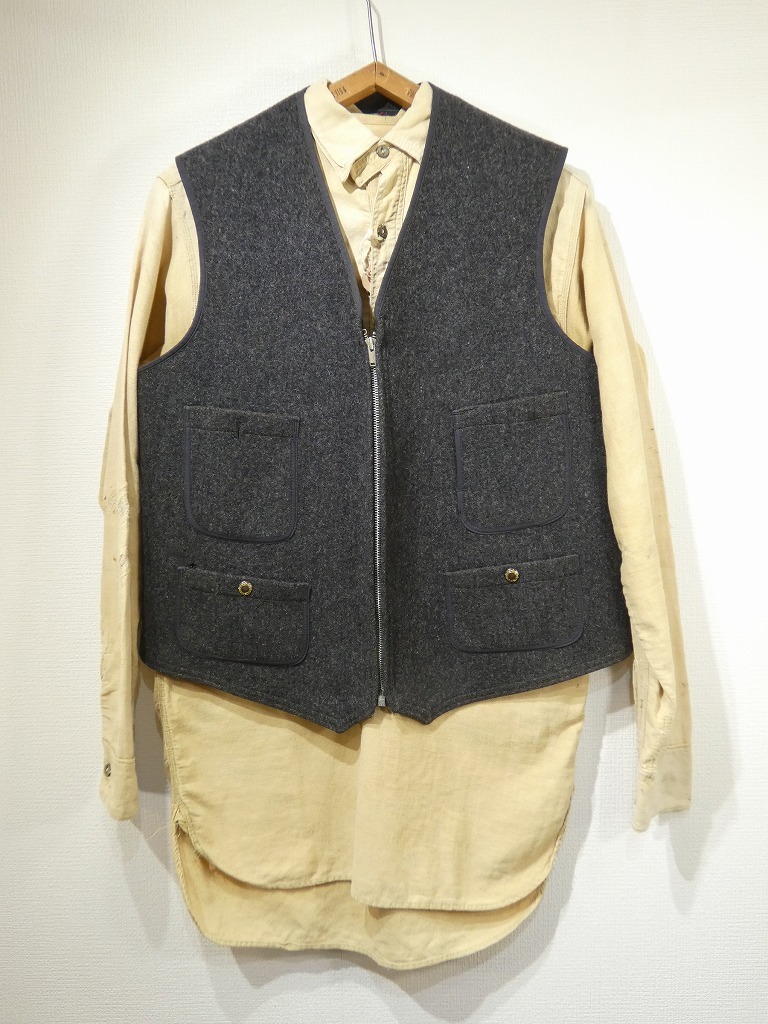  редкость 30s 40s Vintage Woolrich Woolrich 4 карман Zip выше sinchi задний шерсть Work лучший 42 охота спорт 