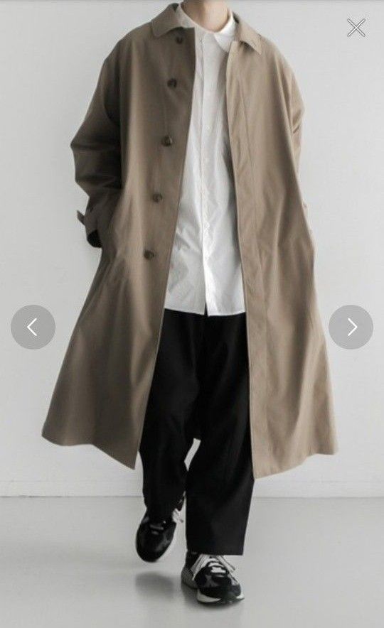 remer loose Balmacaan coat over long   通販