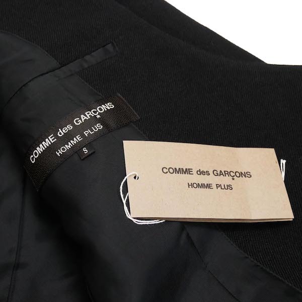 COMME des GARCONS HOMME PLUS 2022aw wool,linen no color long jacket 22aw coat Comme des Garcons Homme pryus