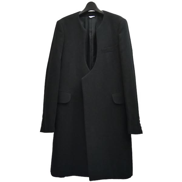 COMME des GARCONS HOMME PLUS 2022aw wool,linen no color long jacket 22aw coat Comme des Garcons Homme pryus