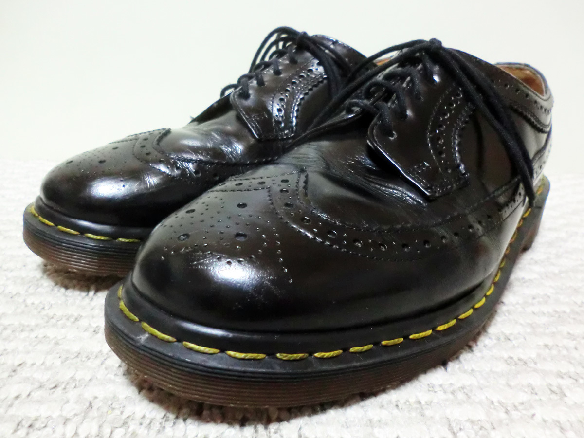 100％品質 England in Made ♪英国製 Dr.Martens ウィングチップ