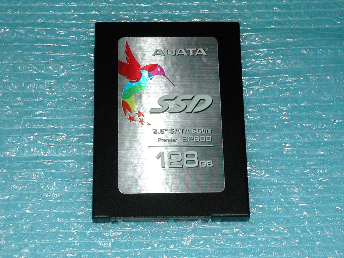 難ありSSD　ADATA　SP600 128G