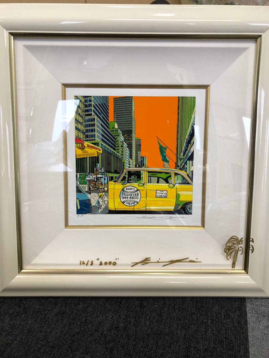 鈴木英人 EIZIN SUZUKI LOVERS ラバーズ 版画 シルクスクリーン 鈴木英人 EIZIN SUZUKI LOVERS ラバーズ 版画 シルクスクリーン