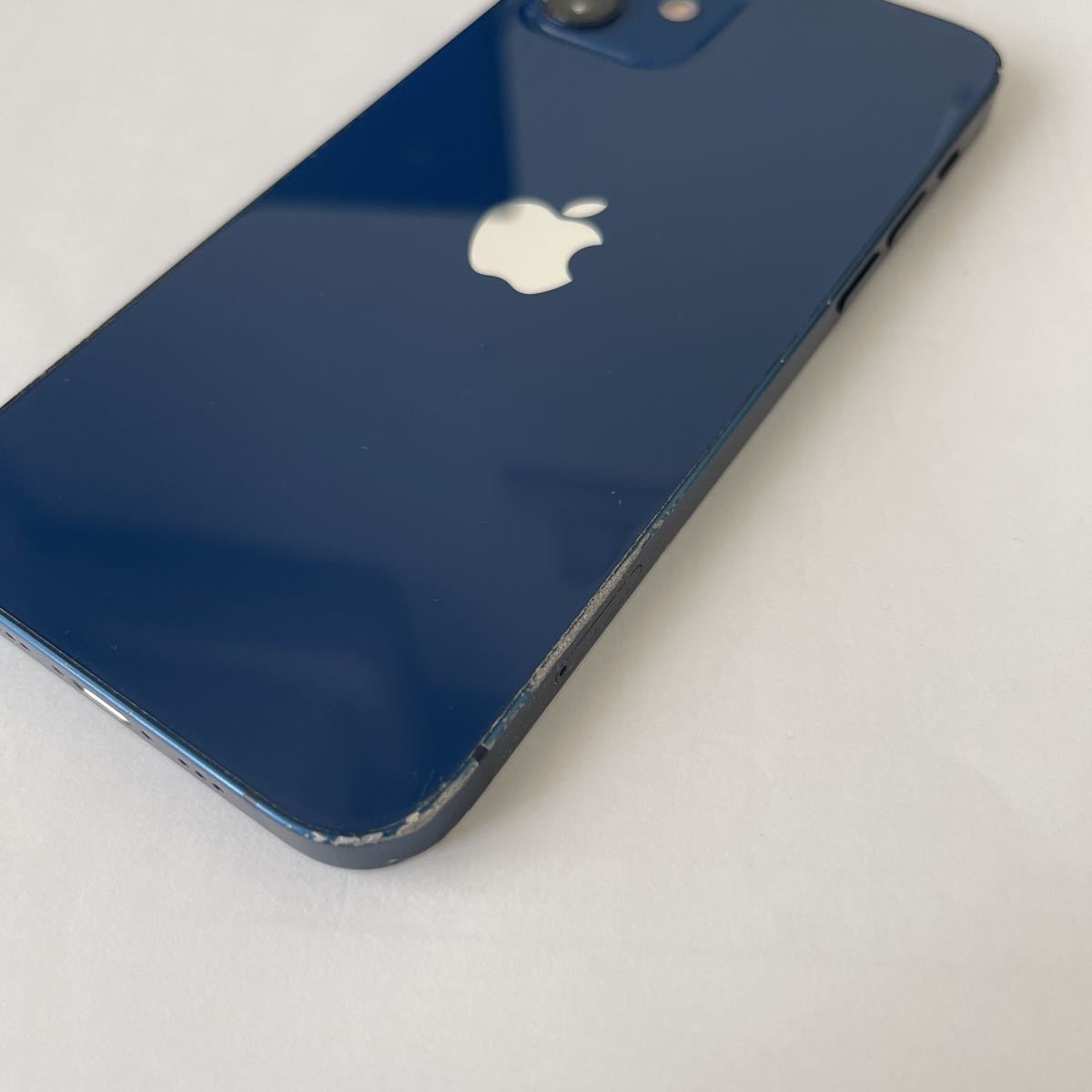 iphone12 64GB ブルー フリー -8324の画像4