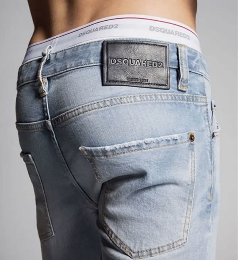 [ стандартный товар ]DSQUARED2 Dsquared CATEN BROS Denim джинсы голубой 48