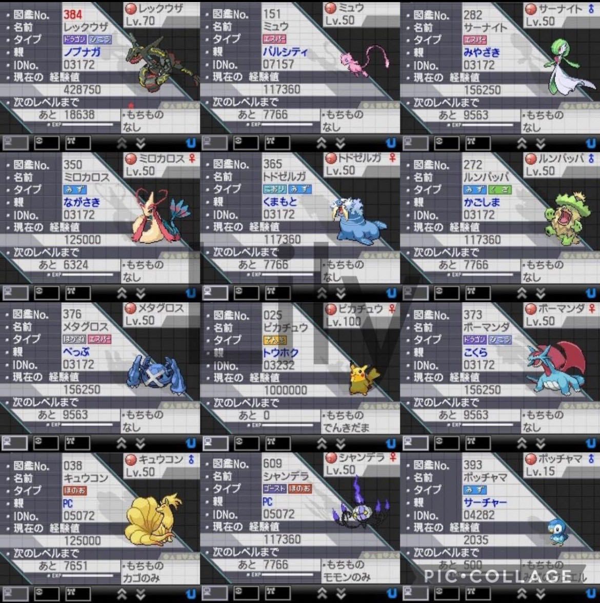 【ポケモン】ホワイト 配信 6vメタモン付き 道具完備 ポケットモンスター_画像8