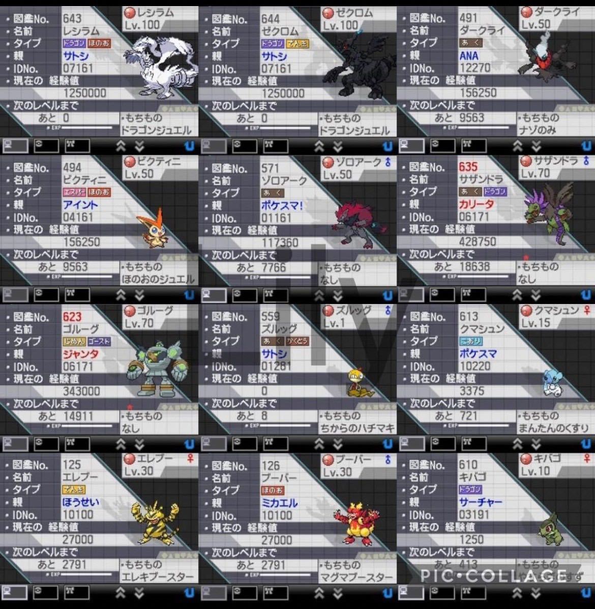 【ポケモン】ホワイト 配信 6vメタモン付き 道具完備 ポケットモンスター_画像7