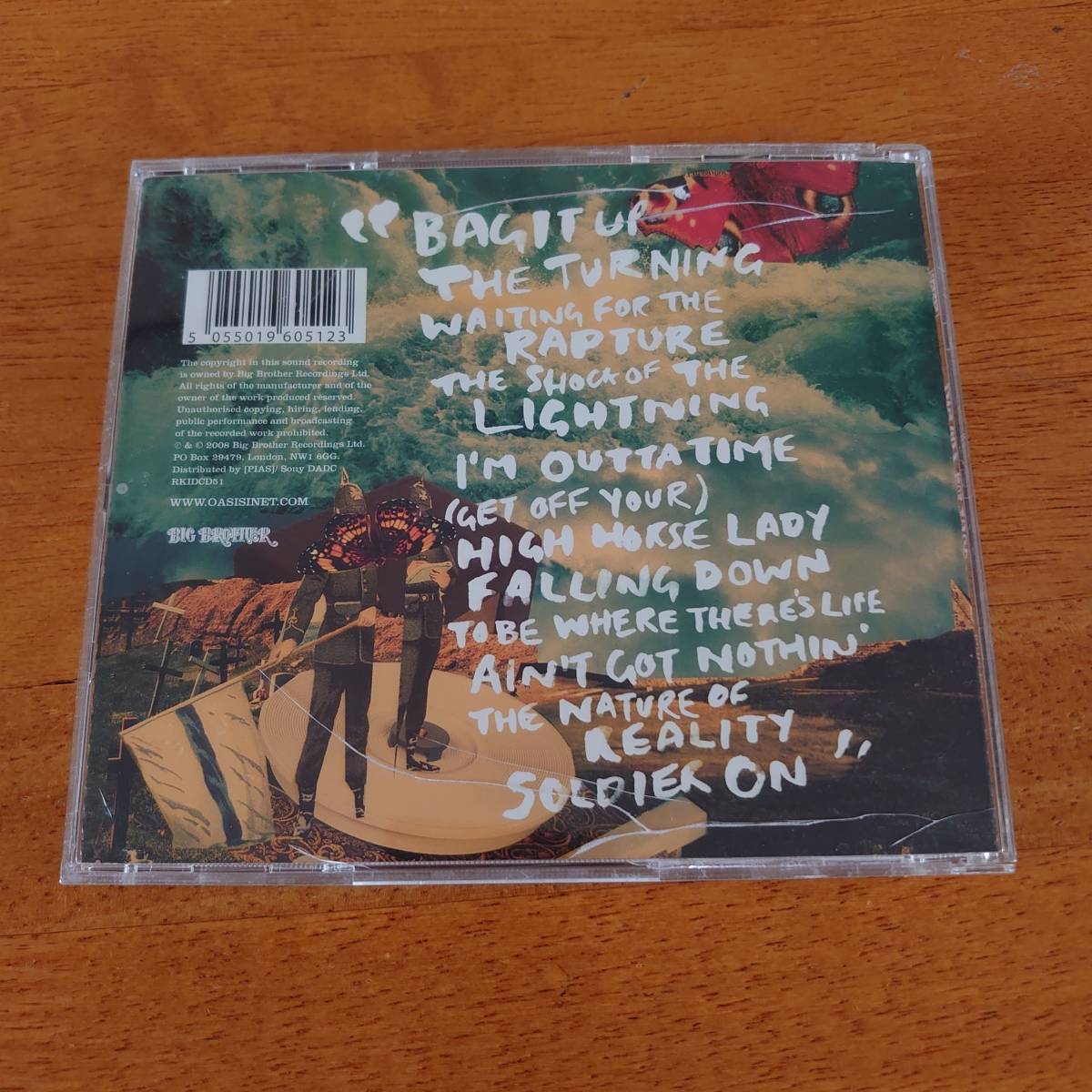 Oasis / Dig Out Your Soul オアシス/ ディグ・アウト・ユア・ソウル 輸入盤 【CD】_画像2