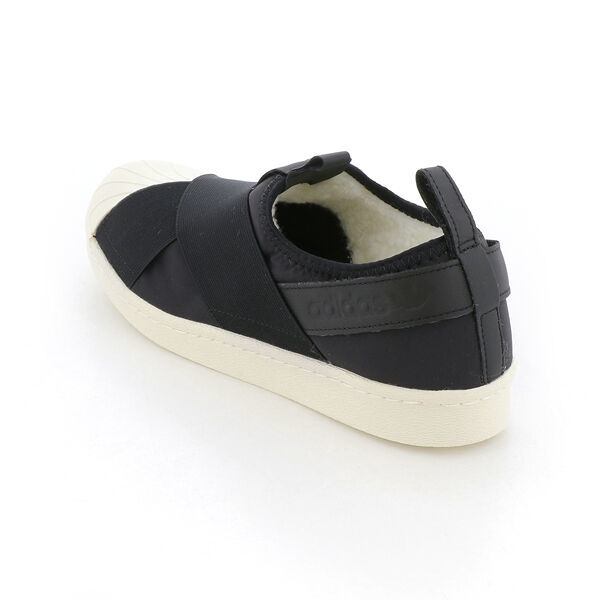  Adidas Originals super Star slip-on fleece 29.5cm black black Originals SS SLIPON FLEECE slip-on shoes shell tu