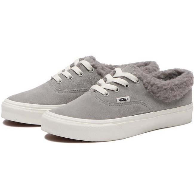 バンズ オーセンティック シェルパ 24cm US6 グレー VANS AUTHENTIC SHERPA ヴァンズ ボア スニーカー_画像1