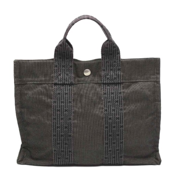 【あす楽対応】 ミニバッグ エールライントートPM トートバッグ エルメス キャンバス 中古 ユニセックス グレー HERMES エールライン 【あす楽対応】 ミニバッグ エールライントートPM トートバッグ エルメス キャンバス 中古 ユニセックス グレー HERMES エールライン