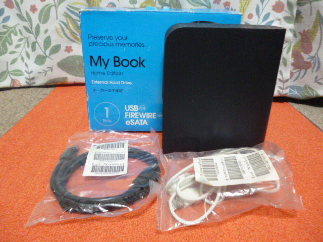 ★☆Western Digital My Book 1TB 外付型ハードディスク☆★_画像2