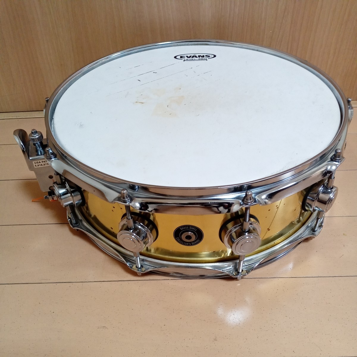 新品本物】 dw ブラスコレクターズシリーズ スネアドラム ブラス