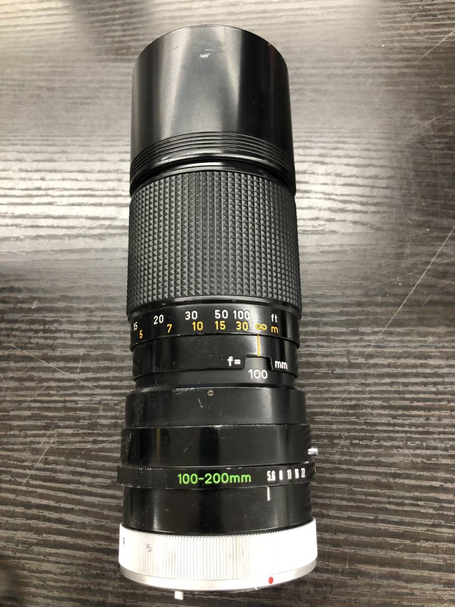 【ジャンク品】レンズのみ Canon FD 100-200mm 1:5.6 S.C. ※162787_画像7