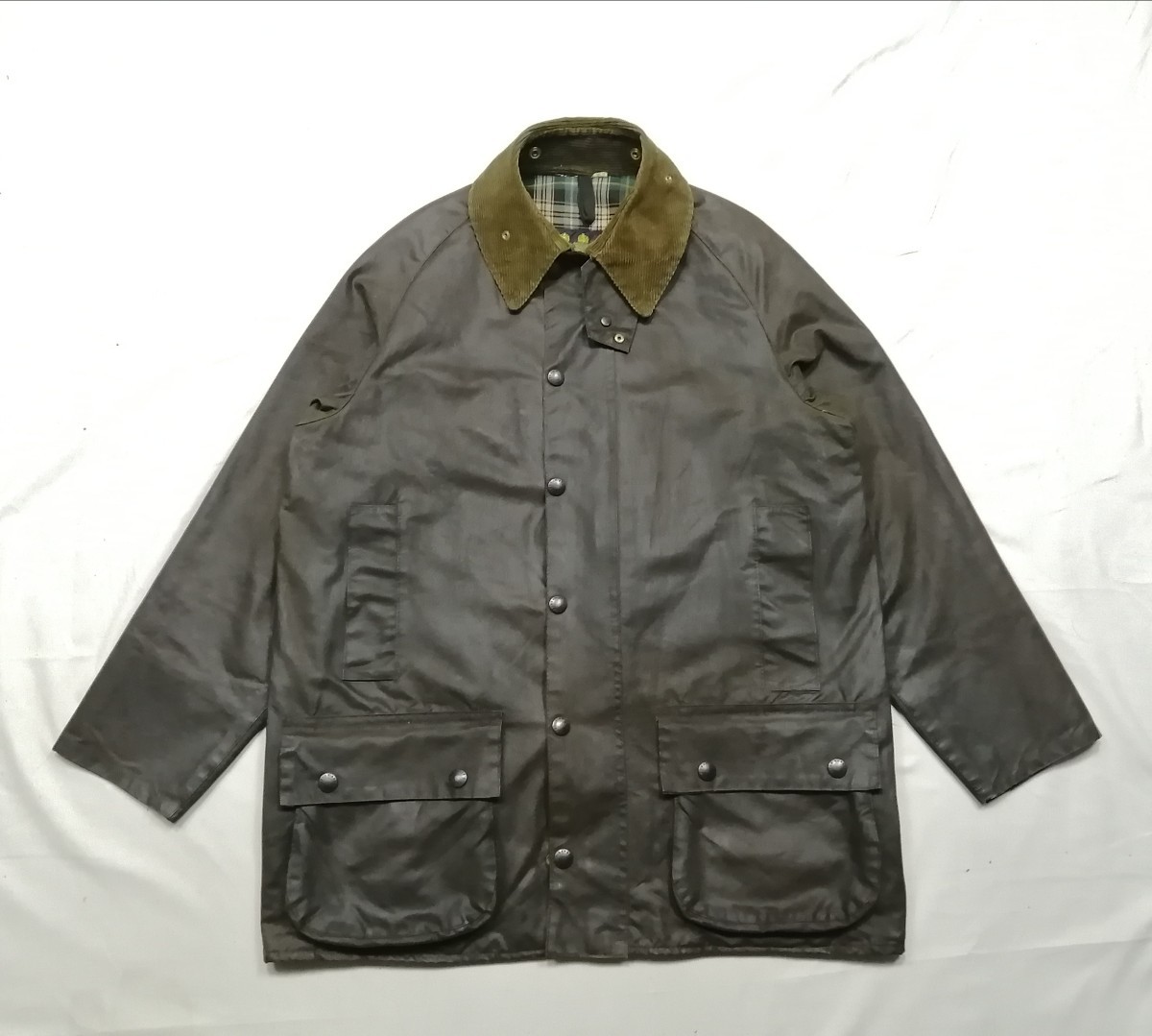 80s　Barbour moorland c40　バブアー　ムーアランド 2クレスト　2クラウン_画像1