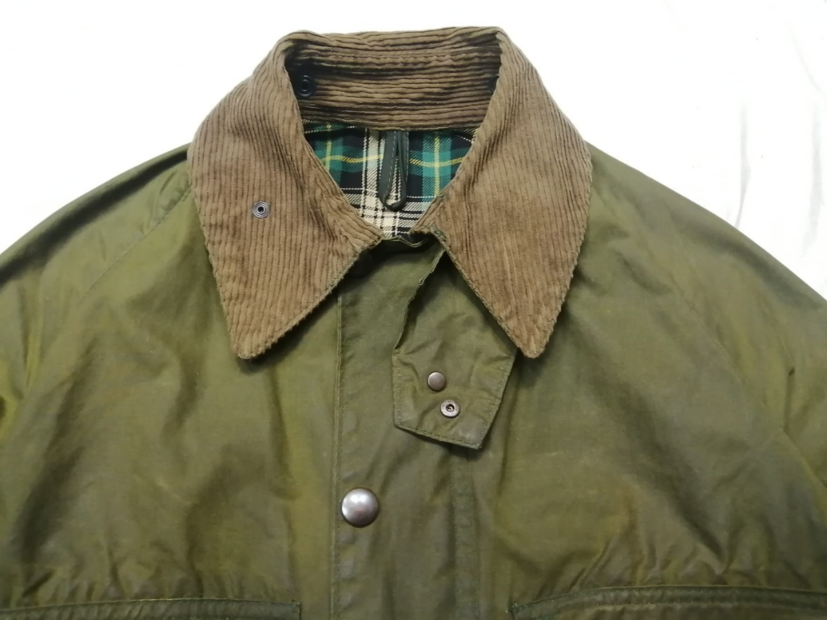 受賞店 80s Barbour bedale c36 ビデイル セージ yatesrealty.com