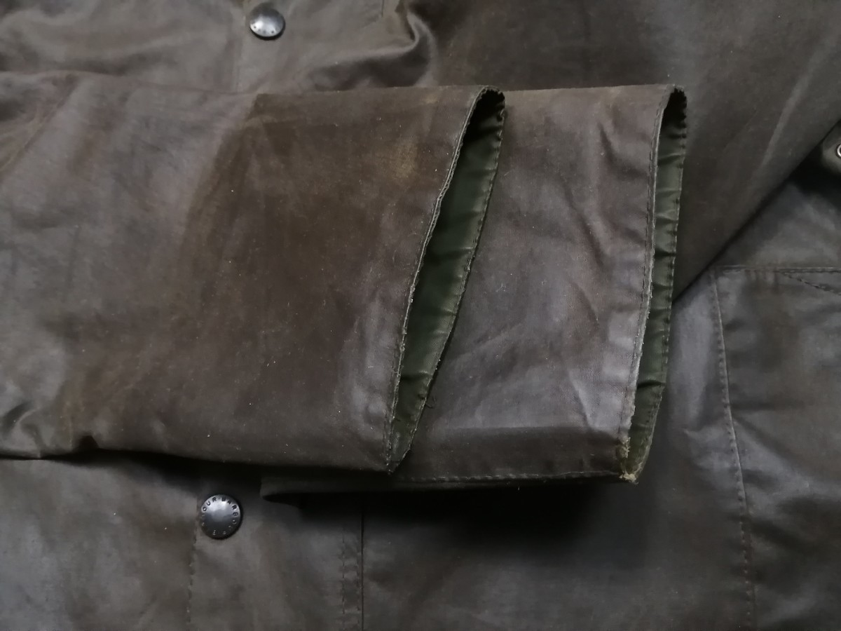 80s　Barbour moorland c40　バブアー　ムーアランド 2クレスト　2クラウン_画像9